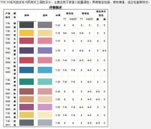 TES 59系列色浆